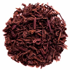 thé pu-erh sauvage cuit millésime 2017 en vrac